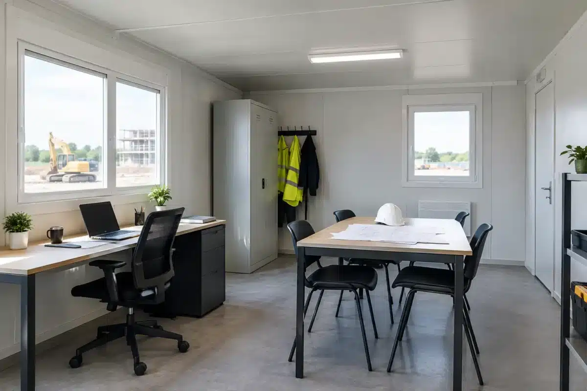 Aménager un bungalow de chantier efficacement