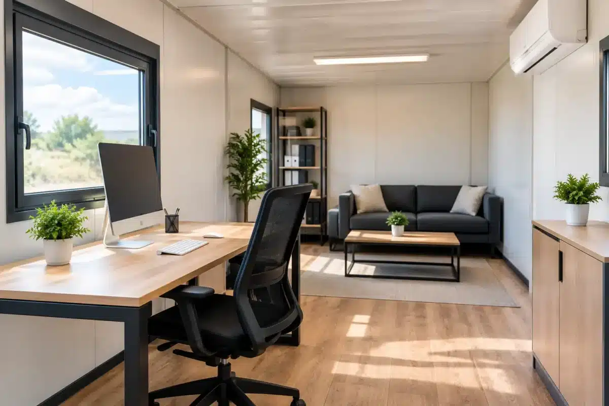 Équipements pour bureau container tout confort