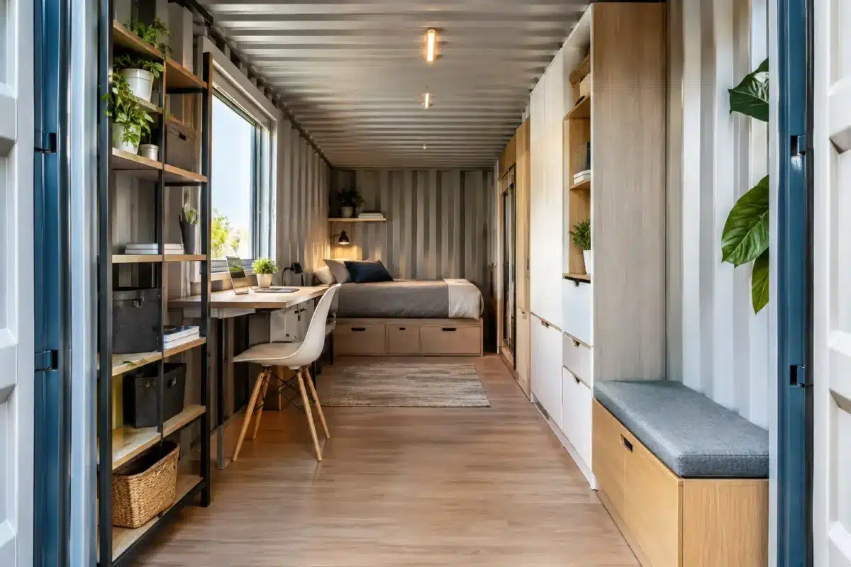 Optimiser l’espace intérieur d’un conteneur