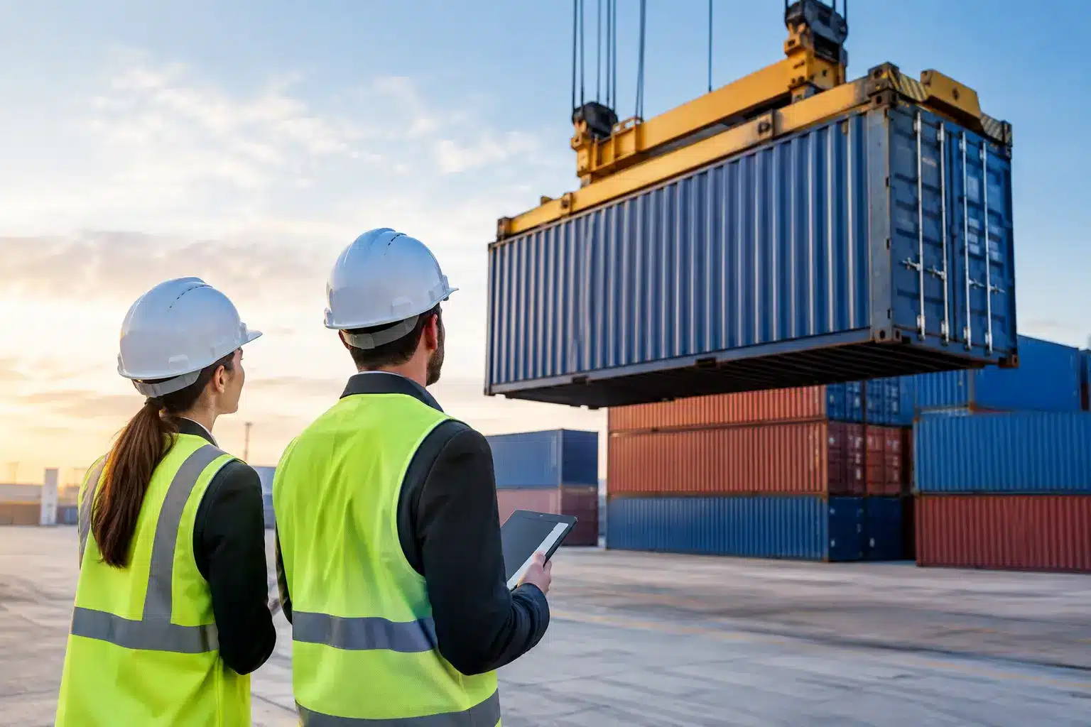 Projet conteneur industriel : les étapes clés