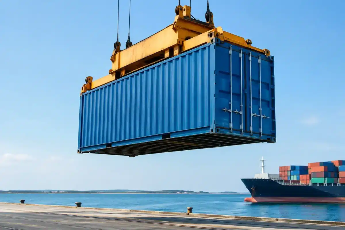 Quel poids supporte un container maritime ?