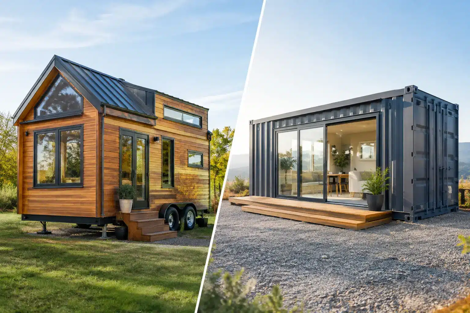 Tiny house ou container, lequel choisir ?