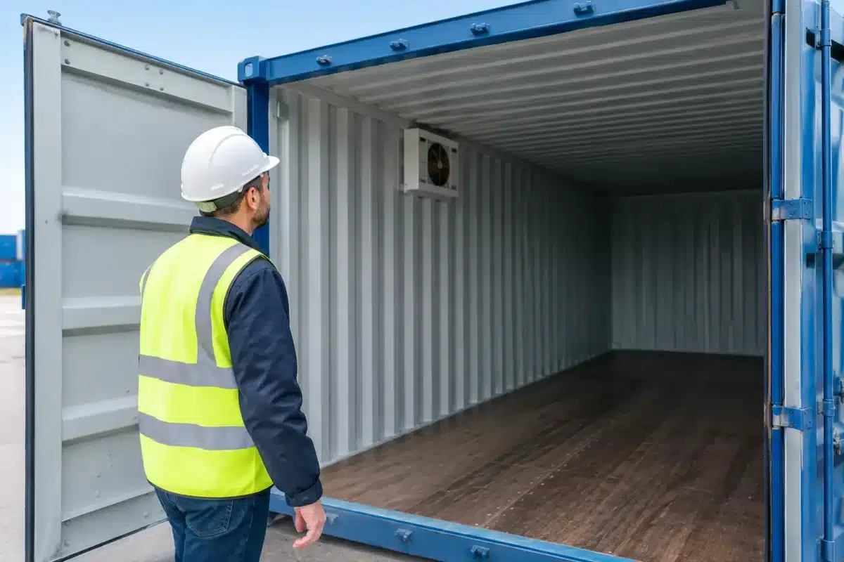 Ventiler un conteneur pour éviter la condensation